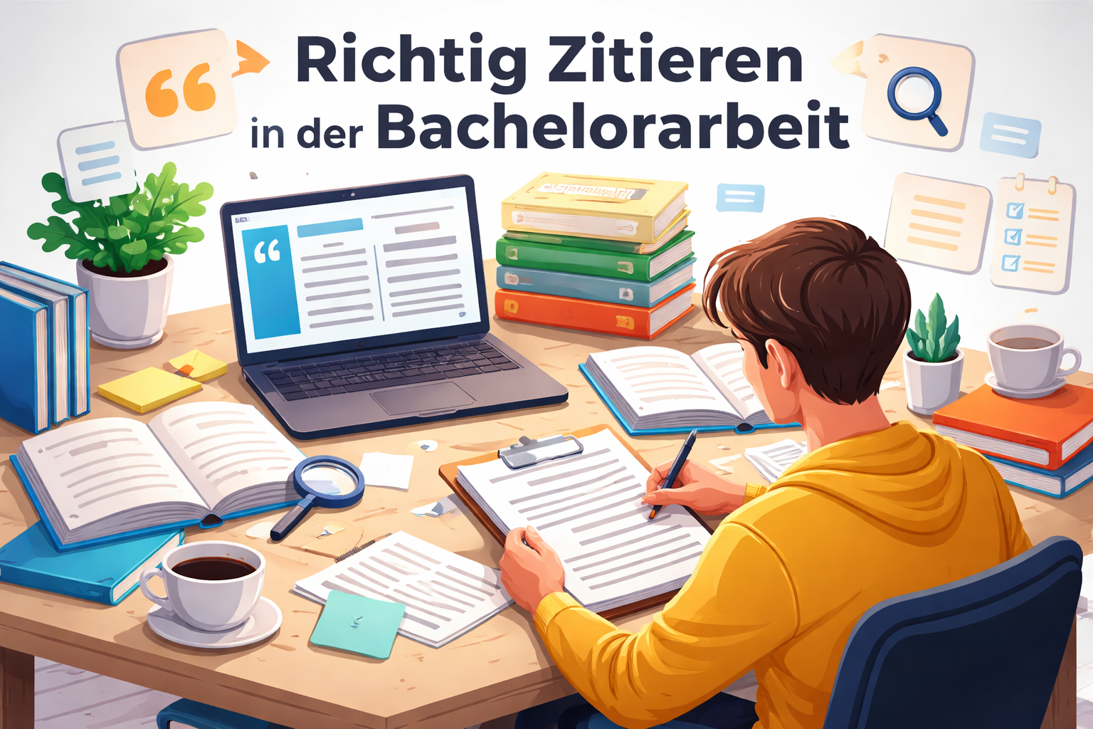 Richtig zitieren in der Bachelorarbeit – eine verständliche Einführung